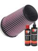 K&N Air Filter RU-1045 + Recharge Kit