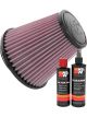 K&N Air Filter RU-1637 + Recharge Kit