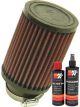 K&N Air Filter RU-1710 + Recharge Kit