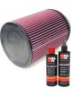 K&N Air Filter RU-3270 + Recharge Kit