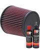 K&N Air Filter RU-3480 + Recharge Kit