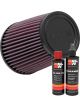 K&N Air Filter RU-3550 + Recharge Kit
