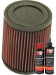 K&N Air Filter RU-3560 + Recharge Kit