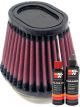 K&N Air Filter RU-3780 + Recharge Kit