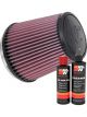 K&N Air Filter RU-4740 + Recharge Kit
