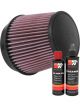 K&N Air Filter RU-4940 + Recharge Kit