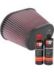 K&N Air Filter RU-5040 + Recharge Kit