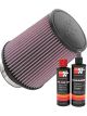 K&N Air Filter RU-5100 + Recharge Kit
