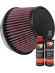 K&N Air Filter RU-5163 + Recharge Kit