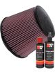 K&N Air Filter RU-5179 + Recharge Kit