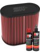 K&N Air Filter RU-6104 + Recharge Kit