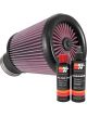 K&N Air Filter RX-3770 + Recharge Kit
