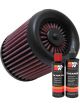 K&N Air Filter RX-4040-1 + Recharge Kit