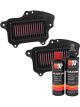 K&N Air Filter SU-1409 + Recharge Kit