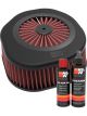 K&N Air Filter SU-4518XD + Recharge Kit