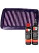 K&N Air Filter SU-6000 + Recharge Kit