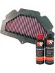 K&N Air Filter SU-6006 + Recharge Kit