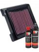 K&N Air Filter SU-6595 + Recharge Kit