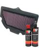 K&N Air Filter SU-7506 + Recharge Kit