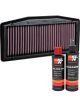 K&N Air Filter TB-7617 + Recharge Kit