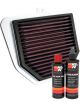 K&N Air Filter YA-1006 + Recharge Kit