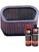 K&N Air Filter YA-1098 + Recharge Kit