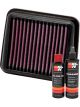 K&N Air Filter YA-1306 + Recharge Kit
