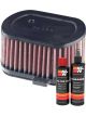 K&N Air Filter YA-4092 + Recharge Kit