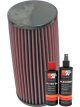 K&N Air Filter YA-6504 + Recharge Kit