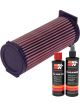 K&N Air Filter YA-6602 + Recharge Kit