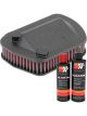 K&N Air Filter YA-9514 + Recharge Kit