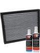 K&N Cabin Air Filter VF2041 + Recharge Kit