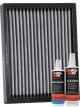 K&N Cabin Air Filter VF1017 + Recharge Kit