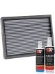 K&N Cabin Air Filter VF2068 + Recharge Kit