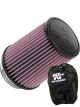 K&N Universal Clamp-On Air Filter RU-4630 + Filter Wrap