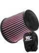 K&N Universal Clamp-On Air Filter RU-9630 + Filter Wrap