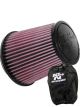 K&N Universal Clamp-On Air Filter RU-9350 + Filter Wrap