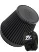 K&N Round Tapered Clamp-On Air Filter RU-3102HBK + Filter Wrap