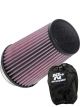 K&N Universal Clamp-On Air Filter RU-1045 + Filter Wrap