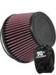 K&N Clamp-On Tapered Conical Air Filter RU-5163XD + Filter Wrap