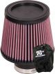K&N Clamp-On Round Tapered Air Filter RU-5174 + Filter Wrap