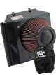 K&N Air Intake 69 Series Typhoon Kit 69-6545T + Filter Wrap