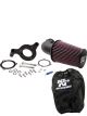 K&N Motorcycle Air Intake System 57-1125 + Filter Wrap