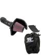 K&N Air Intake 69 Series Typhoon Kit 69-2553TTK + Filter Wrap