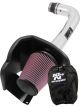 K&N Air Intake 77 Series Kit 77-3085KP + Filter Wrap