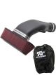 K&N Air Intake 63 Series Aircharger Kit 63-3073 + Filter Wrap