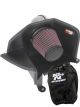 K&N Performance 77 Series Cold Air Intake System Round 77-2615KC + Filter Wrap