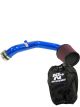 K&N Air Intake 69 Series Typhoon Kit 69-1015TB + Filter Wrap