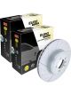 2 x Bremtec Euro-Line High Grade Disc Brake Rotor 350mm BDR16110LELH BDR16110RELH