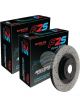2 x Bremtec Evolve F2S Plus Disc Brake Rotor 350mm BDR90065REV BDR90065LEV